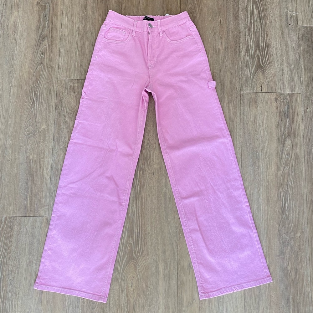 pink cargo pants